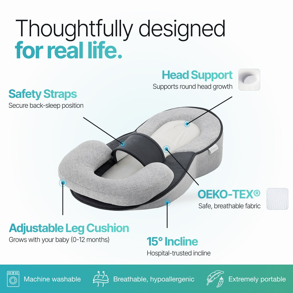 DreamCradle™ – For Reflux, Colic & Better Sleep