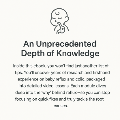 3-in-1 Baby Reflux Relief eBook